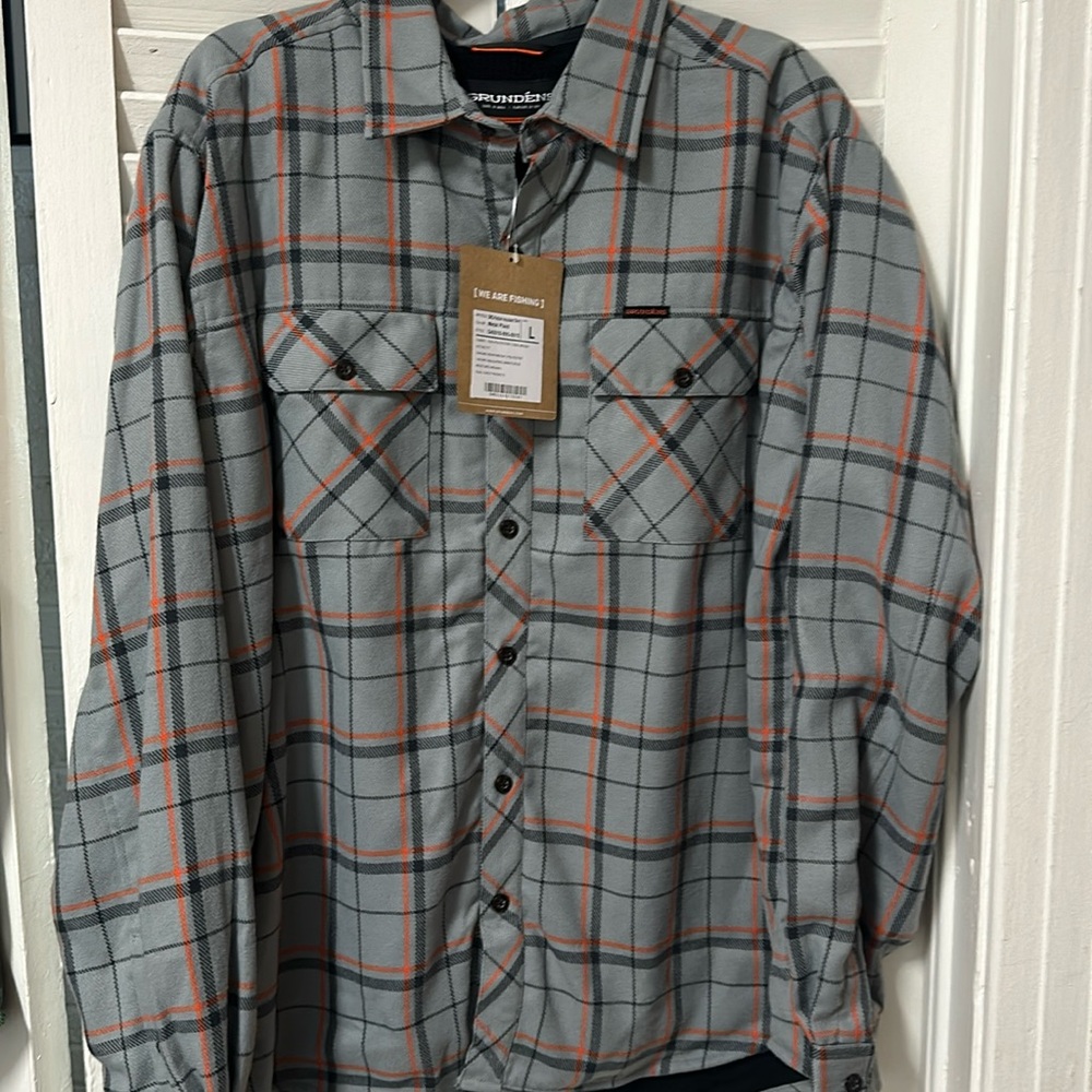 Grundens’s Men’s Kodiak insulated shirt size L NwT